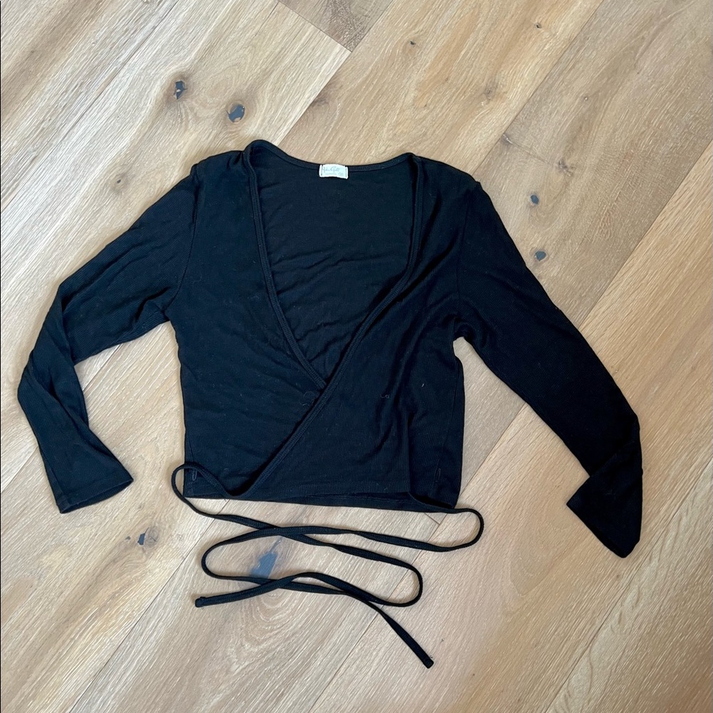 John Galt wrap top /sweater, OS, great condition